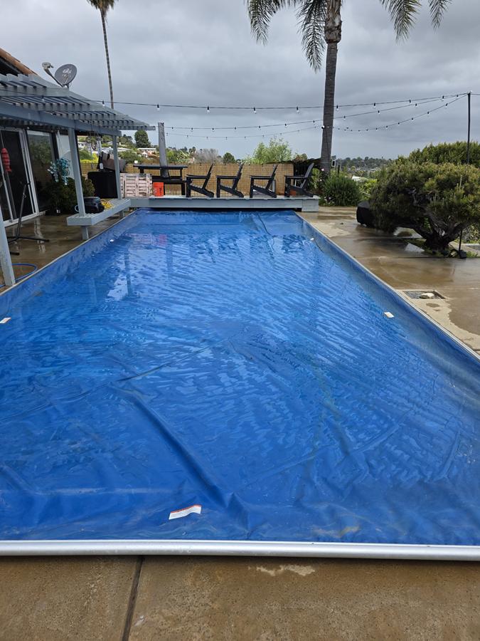 Poolside Concrete & Side Pathway Cleaning in Rancho Palos Verdes, CA